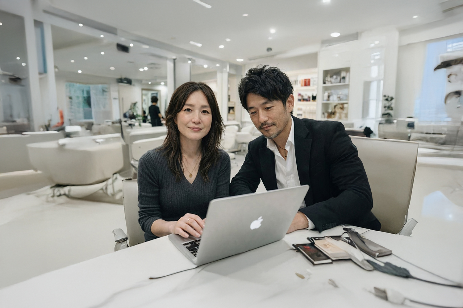 美容院でのAI活用サポート